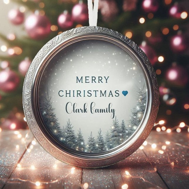 Stunning personalise beautiful Christmas Ornament (Creator Uploaded)