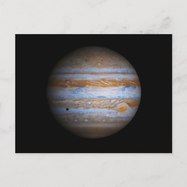 Stunning Photo of the Planet Jupiter Postcard (Front)