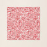 Stunning Pink Rose Chiffon Scarf<br><div class="desc">Stunning Pink Rose Chiffon Scarf</div>