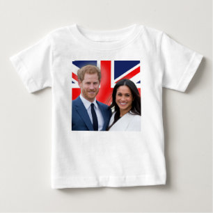 Stunning! Prince Harry and Meghan Markle Baby T-Shirt