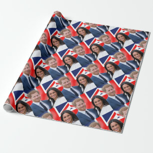 Stunning! Prince Harry and Meghan Markle Wrapping Paper