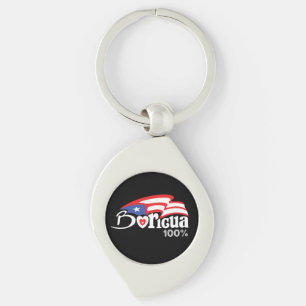 Stunning Puerto Rico Boricua  Key Ring