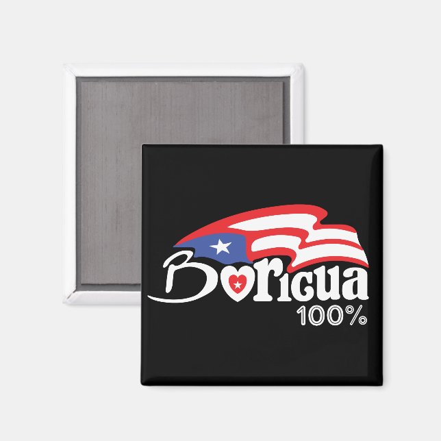 Stunning Puerto Rico Boricua  Magnet (Front/Back)