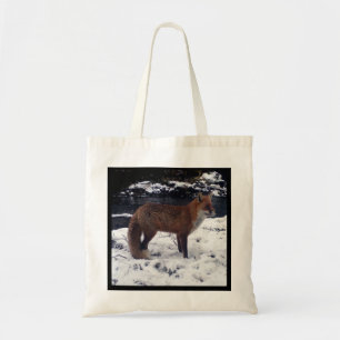 Stunning Red Fox in Snow Tote Bag