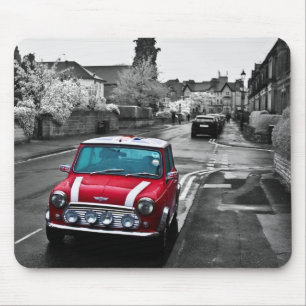 Stunning Red Mini Mouse Pad