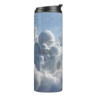 Stunning Scenery Print Water Flask