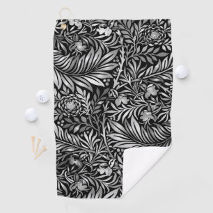 Stunning Silver Fern Golf Towel
