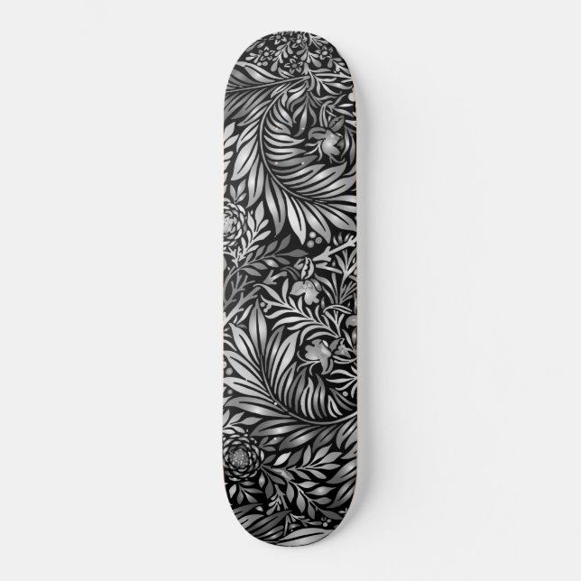 Stunning Silver Fern Skateboard (Front)