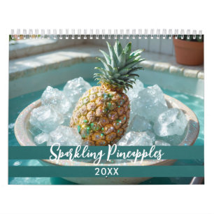 Stunning Sparkling Pinapples Calendar