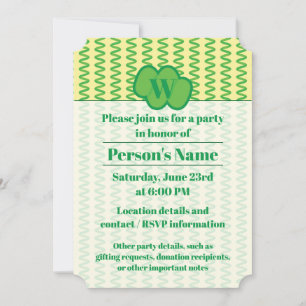 Stunning Spirulina  Invitation