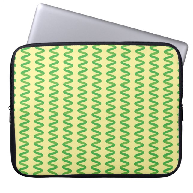 Stunning Spirulina Laptop Sleeve (Front)