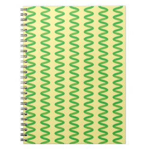 Stunning Spirulina Notebook