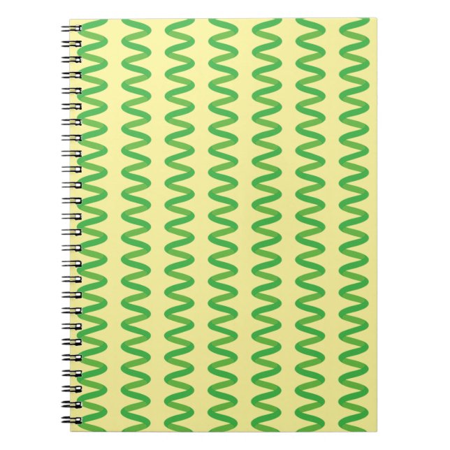 Stunning Spirulina Notebook (Front)