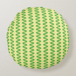Stunning Spirulina Round Cushion