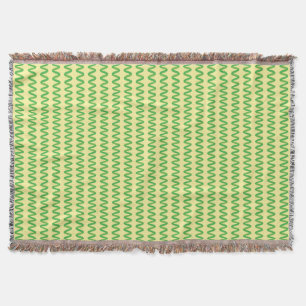 Stunning Spirulina Throw Blanket