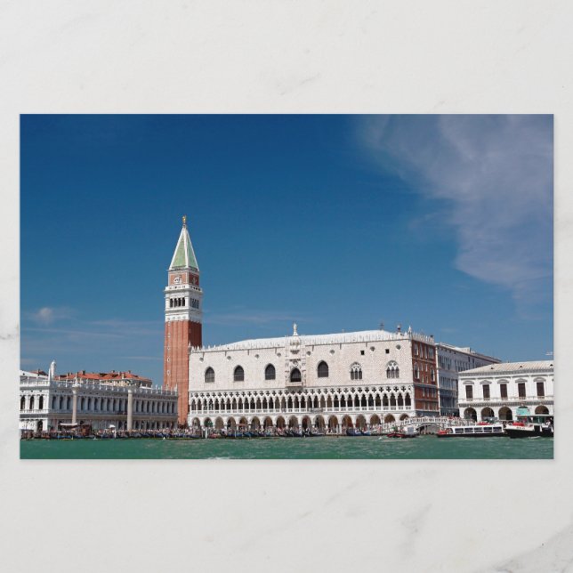 Stunning! St Mark's Square Venice Stationery (Front)