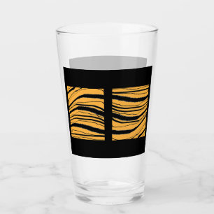 STUNNING TIGER STRIPES Beer Glass