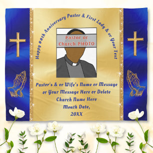 Stunning Unique Gifts for Pastor Appreciation Day Fleece Blanket