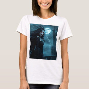 Stunning Vampire Queen Glow Tee – Shop Now 🌕