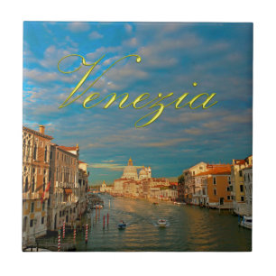 Stunning! Venezia Grand Canal Venice - Pro Photo Ceramic Tile