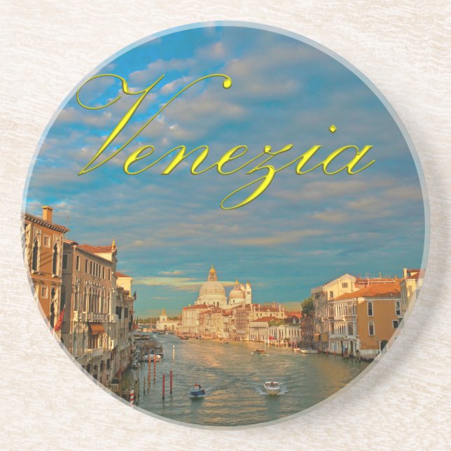 Stunning! Venezia Grand Canal Venice - Pro Photo Coaster (Front)