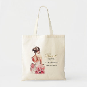 Stunning Wedding Gown Bridal Shower on a Budget Tote Bag