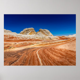 Stunning White Pocket View Poster