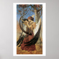 Stunningly Beautiful Victorian Art Mermaid Print