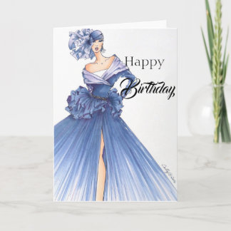Stunningly Dramatic Birthday Card! Card