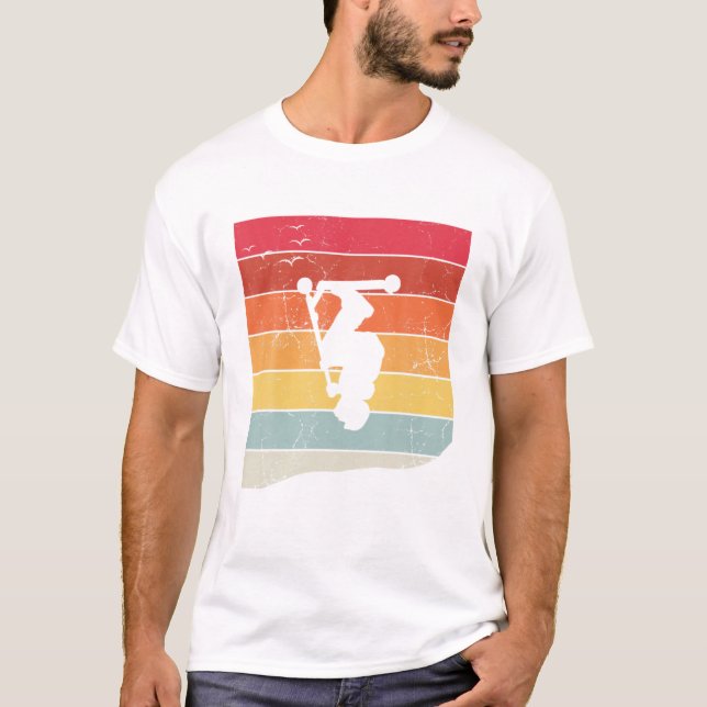 Stunt Scooter Kids T-Shirt (Front)