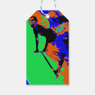 Stunt Scooter Speedster - Scooter Boy Gift Tags