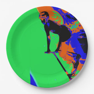 Stunt Scooter Speedster - Scooter Boy Paper Plate