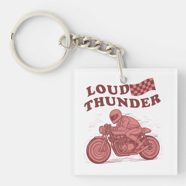 stuntman T-Shirt Key Ring (Front)