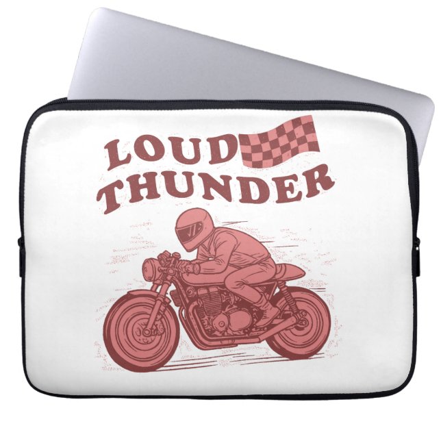 stuntman T-Shirt Laptop Sleeve (Front)