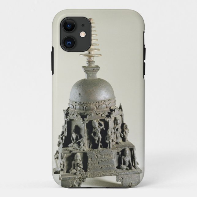 Stupa, Pala, Nalanda, Bihar (bronze) Case-Mate iPhone Case (Back)