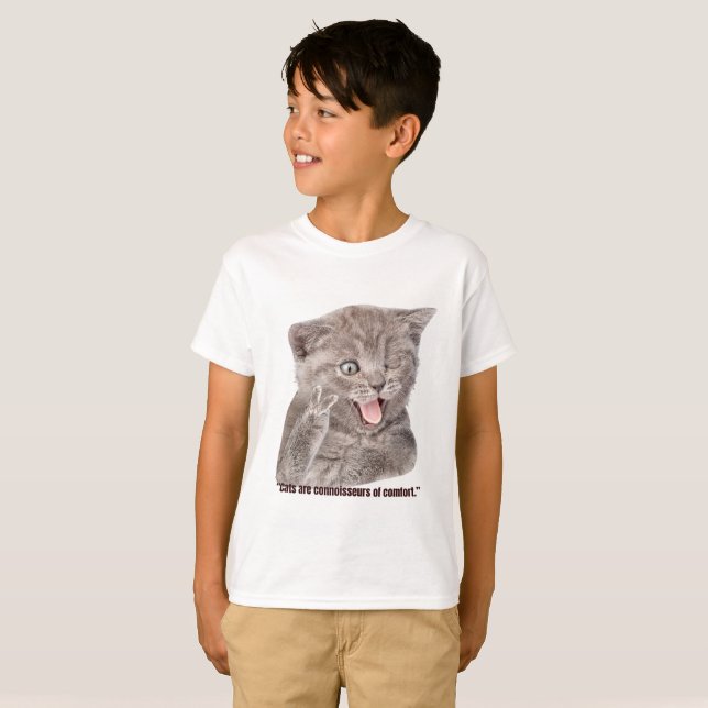 stupendous cat T-Shirt (Front Full)