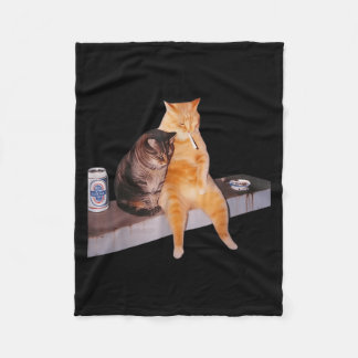 Stupid Beer Fleece Blanket