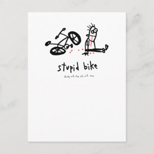 Stupid Bike Postcard