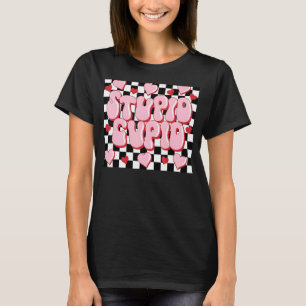 Stupid Cupid Anti Valentines Day Boys Girls Kids T-Shirt