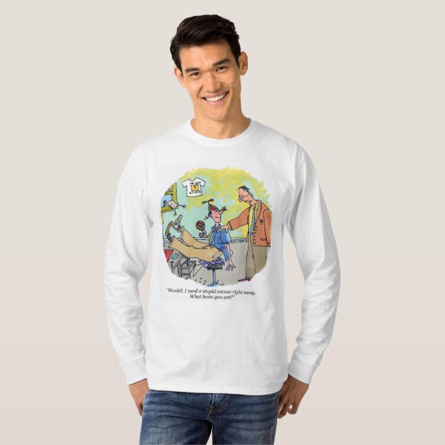 Stupid Excuse long sleeve shirt (Front Full)