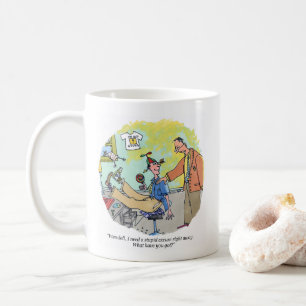 Stupid Excuse right hand cartoon mug