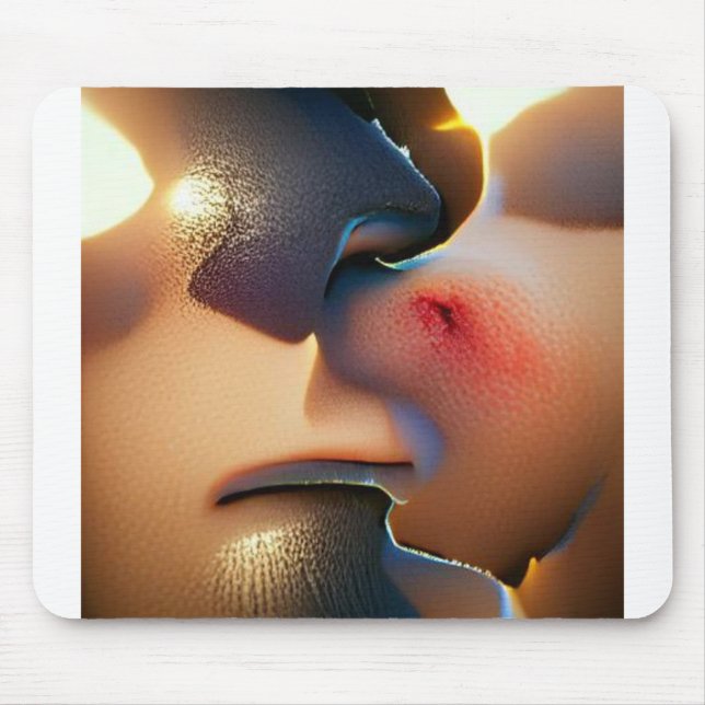 Stupid fight mouse pad (Front)