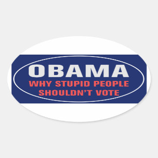 Stupid People Sticker