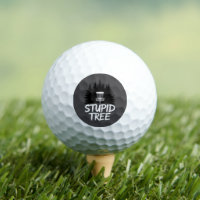 Stupid Tree Disc Golf Funny Frisbee Golf Golfer