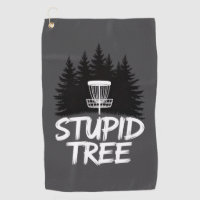 Stupid Tree Disc Golf Funny Frisbee Golf Golfer