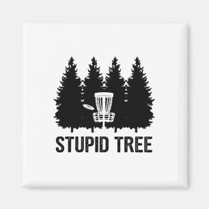 Stupid Tree Disc Golf  Magnet