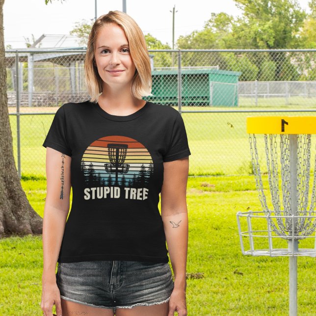 Stupid Tree, Funny gift for Disk Golfer T-Shirt (Creator Uploaded)