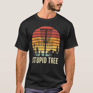 Stupid Tree Vintage Retro  Disc Golf Classic T-Shirt