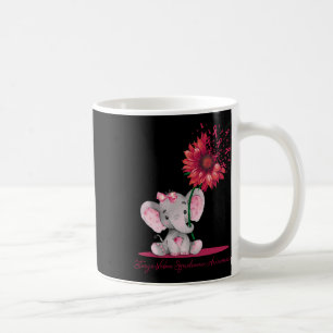 Sturge-weber Syndrome Awareness Cute Elephant Sunf Coffee Mug