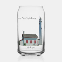 Sturgeon Point Lighthouse can glass